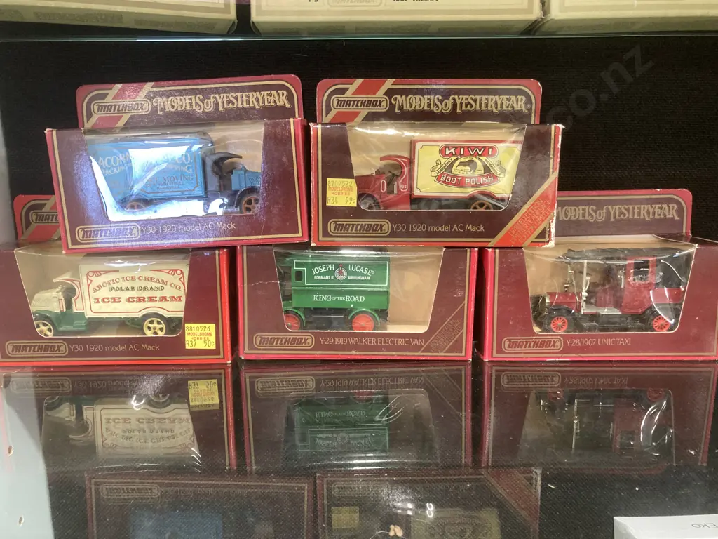 Vintage Matchbox Models of Yesteryear Boxed x 5 Image 1++