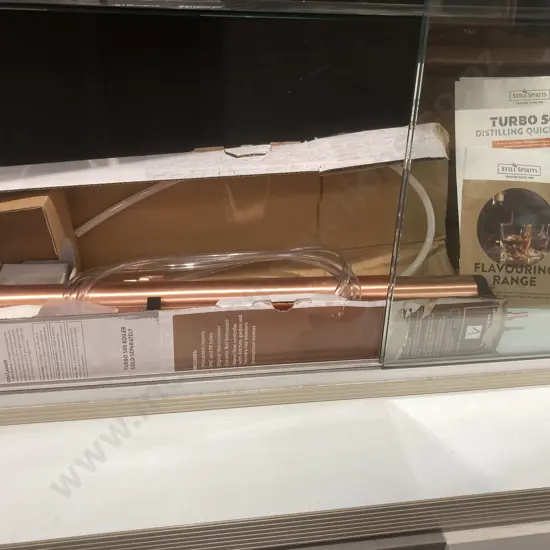 Still Spirits Turbo 500 Stainless Steel Condenser (Box Says S/S but Looks Copper?)