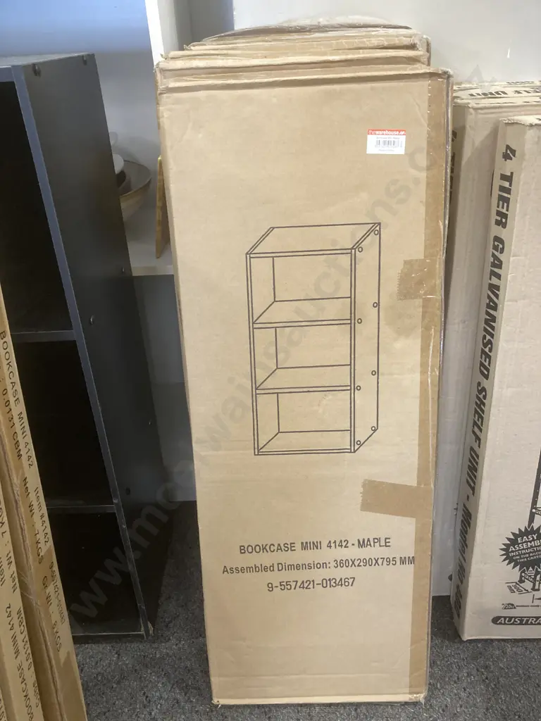 Bookcases x Five, MIni 4142, Flat Packed, 795x360x290 Image 1++