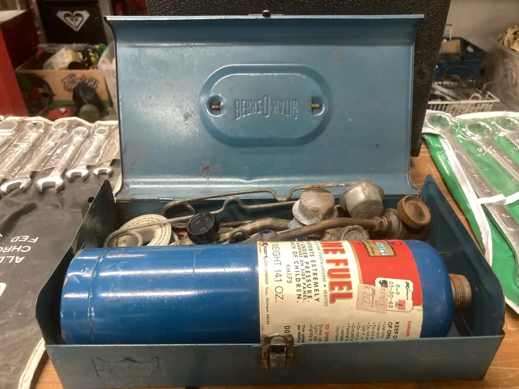 Vintage Bernz-O-Matic In Steel Case Image 1++
