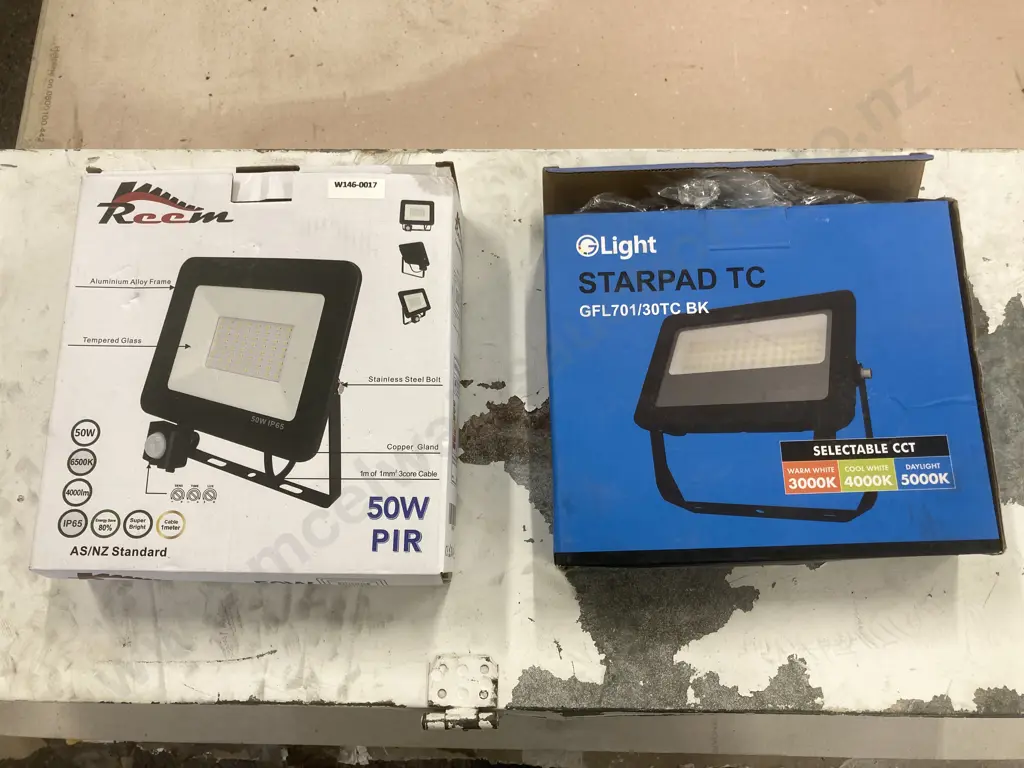 Reem 50W LED Sensor Floodlight And Starpad TC LED Floodlight Image 1++