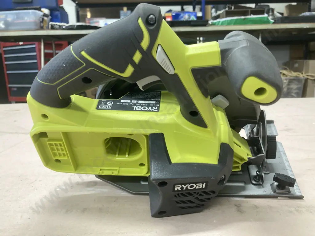 Ryobi 18V Circular Saw Skin, Model R18CS Image 1++