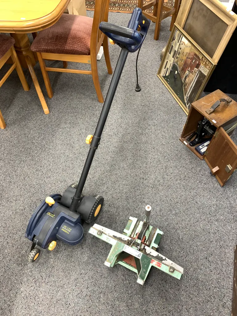 GMC Lawn Edger 1400W With Orteguil Mitre Beading Guillotine Model OR-C-55 Image 1++