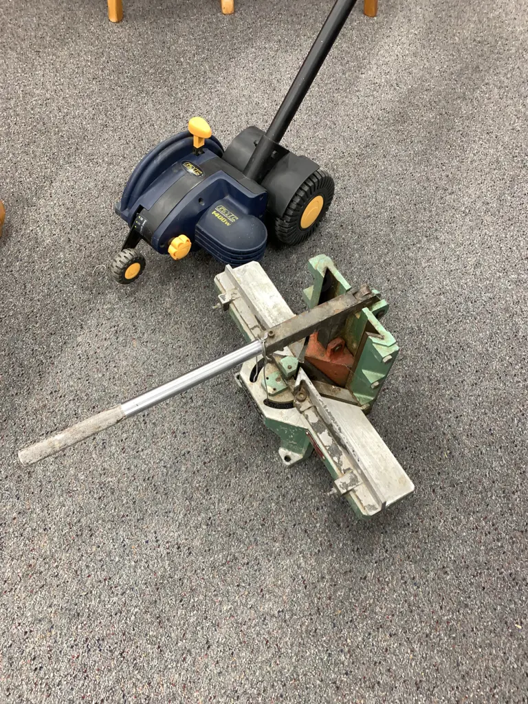 GMC Lawn Edger 1400W With Orteguil Mitre Beading Guillotine Model OR-C-55 Image 1++