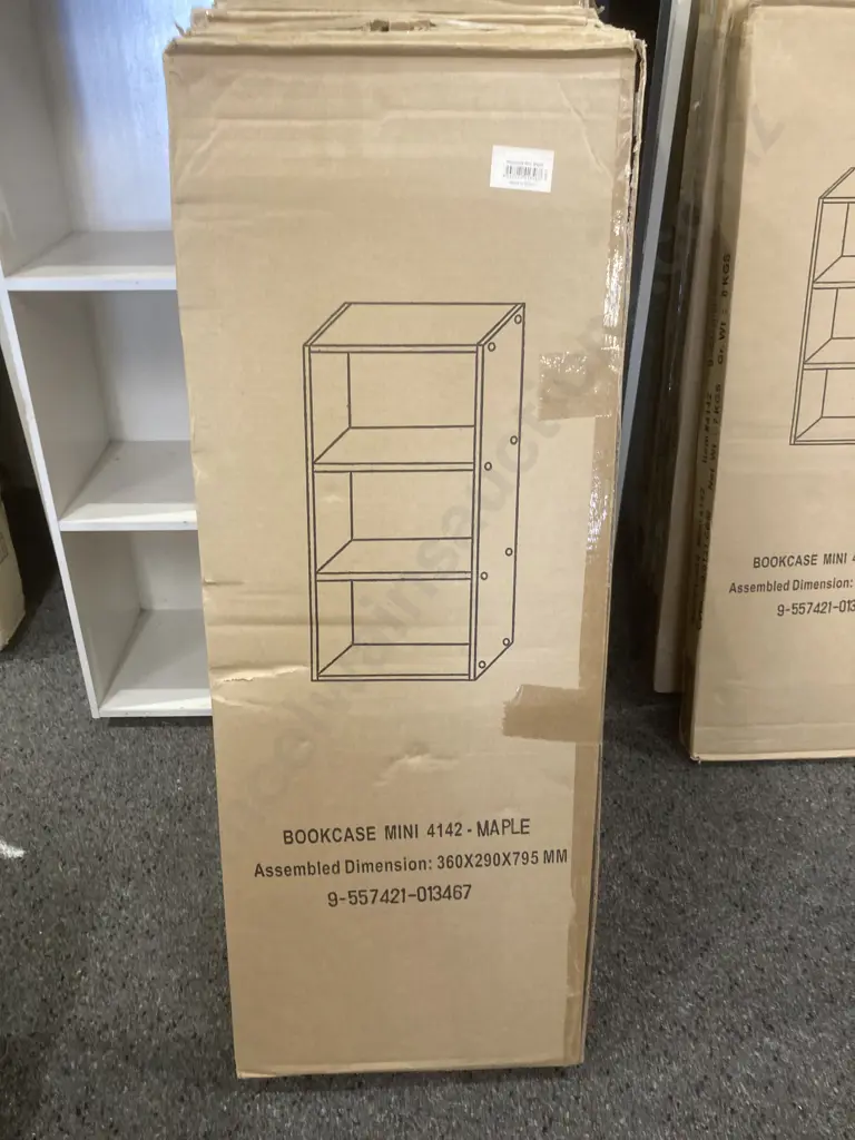 Bookcases x Five, MIni 4142, Flat Packed, 795x360x290 Image 1++
