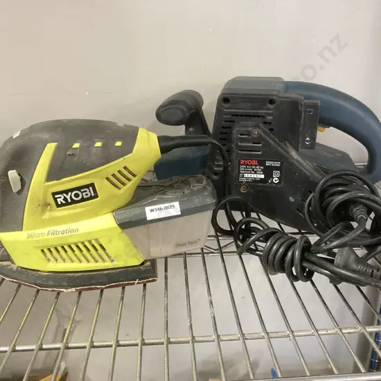 Ryobi Belt Sander, Model ES81321KL & Multi Sander, Model EMS180RG