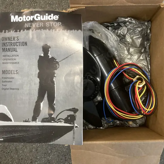 New Mercury Electric Trout Trolling Motor & Propellor (Approx 5-10 km / hr)