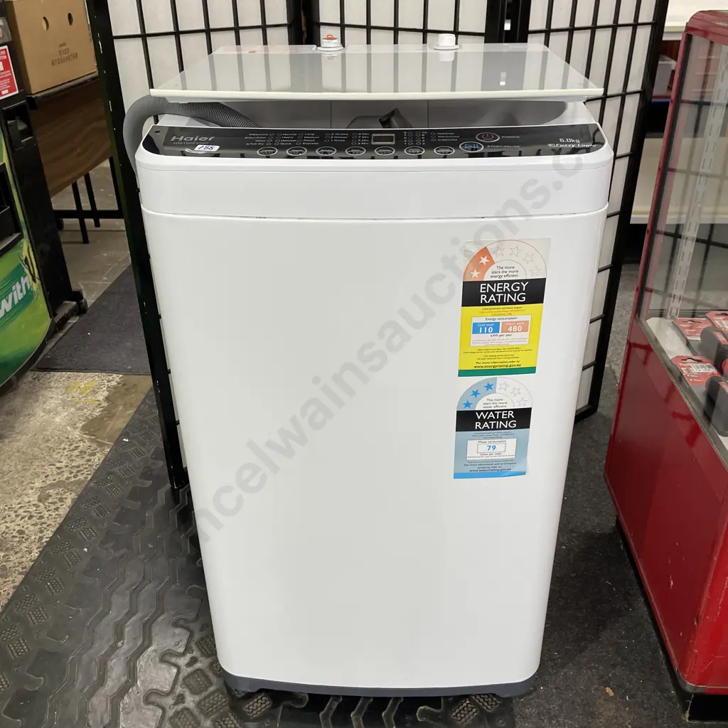 Haier 6kg Fuzzy Logic Washing Machine. Model no HWT60FVW2 Image 1++
