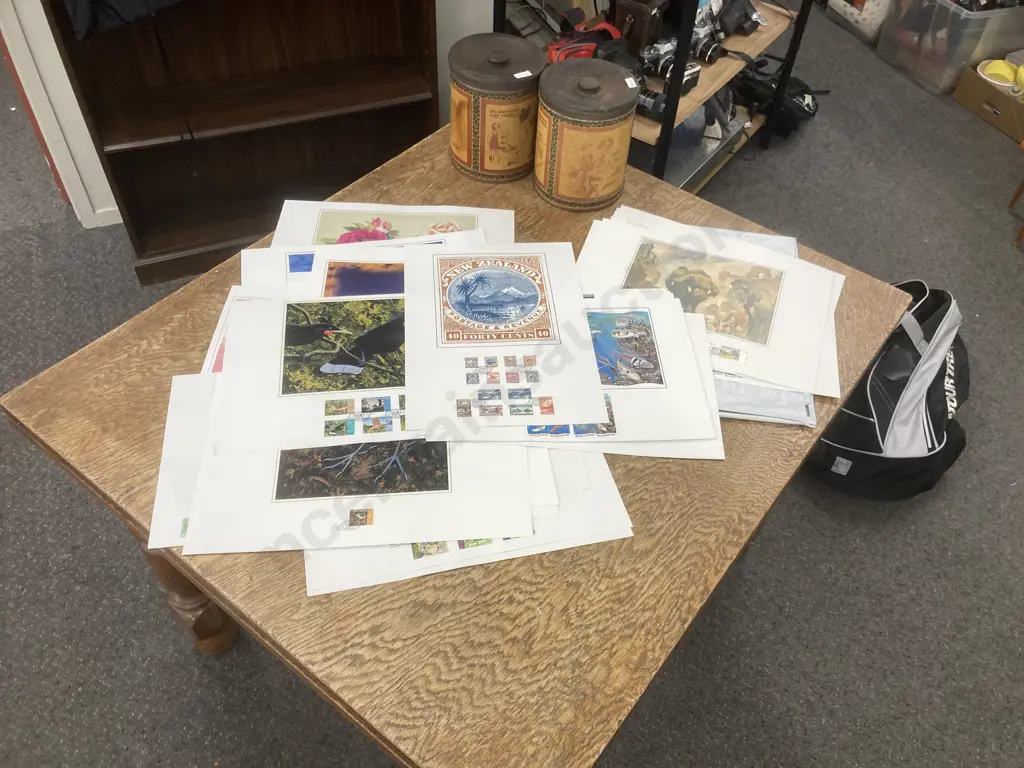 Selection Of Approx 30 NZ Post Art Prints Image 1++