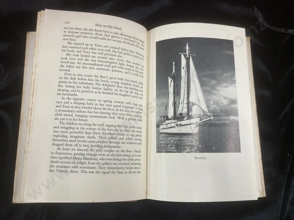 First Edition Man On His Island by James S. Rockefeller Jr, Jarrolds Publishers, January 1, 1958 Image 1++