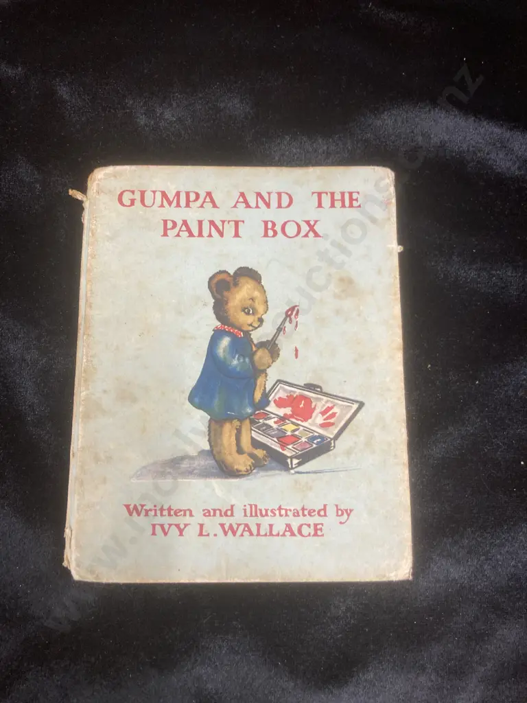 1949 First Edition Gumpa And The Paint Box (Animal Shelf Series) By Wallace, Ivy L Image 1++