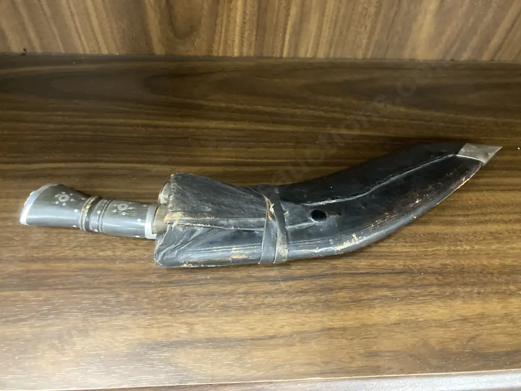 Vintage Gurkha Kukri With Scabbard, Chakmak & Karda Image 1++