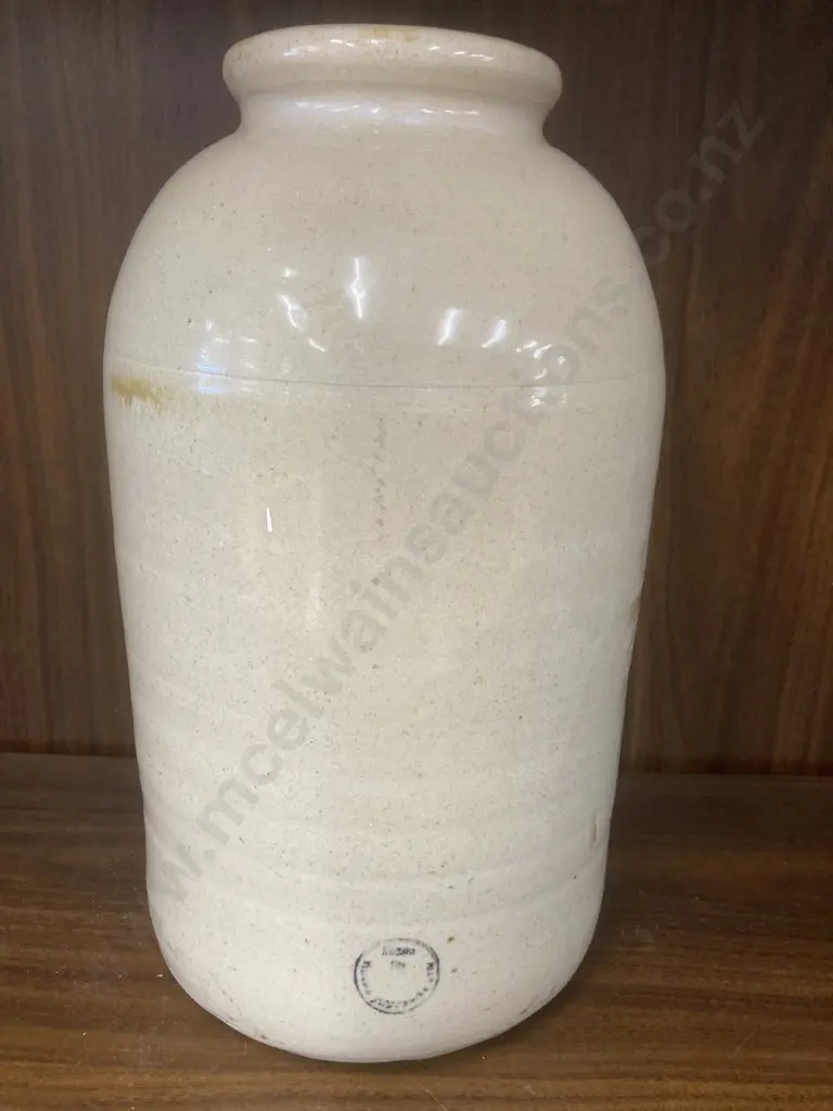 Vintage Stoneware Jar, H30 Dia18cm Image 1++