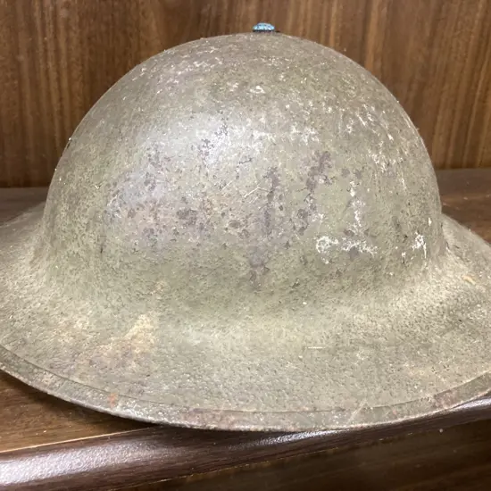 Vintage Brodie Military Helmet With Liner