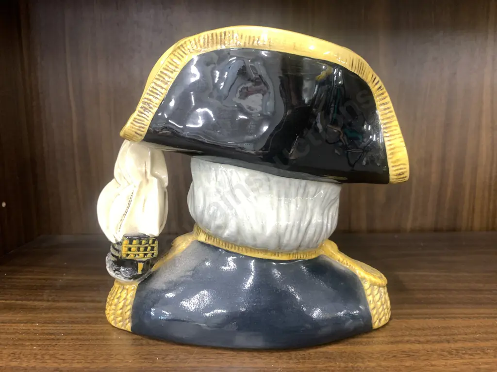 Royal Doulton Character Toby Jug Of The Year 'Vice-Admiral Lord Nelson' 16 x 18cm Image 1++