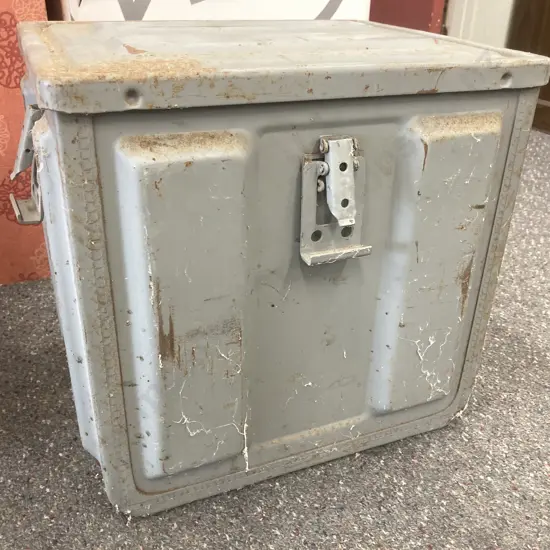 Vintage Military Ammunition Component Box MK2, H37 W38 D30cm
