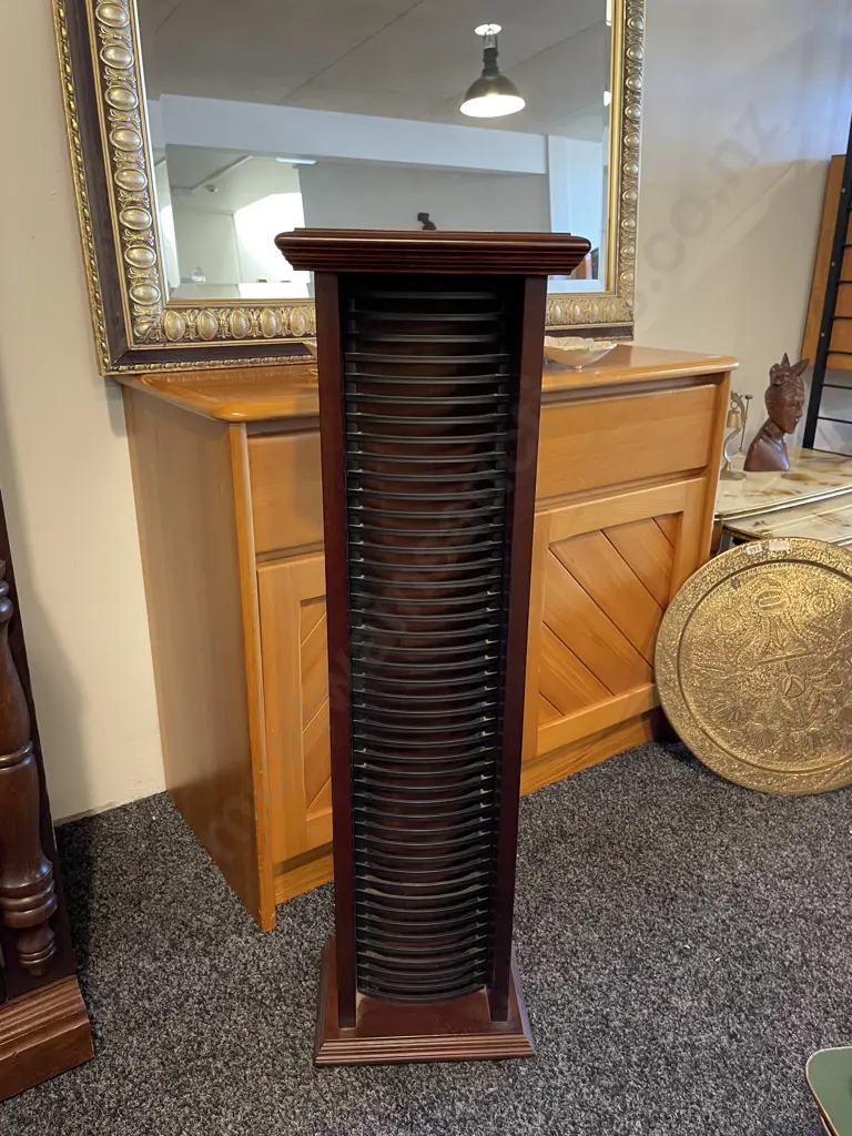 The Beechville Collection CD Tower, H87cm Image 1++