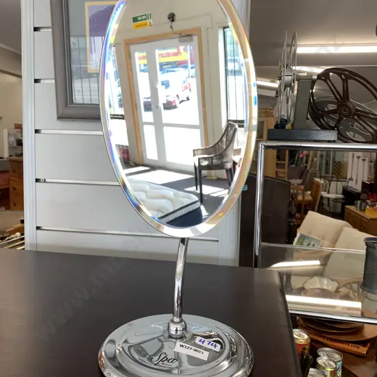 Volere Spa Oval Vanity Mirror, 37.5 x 15cm