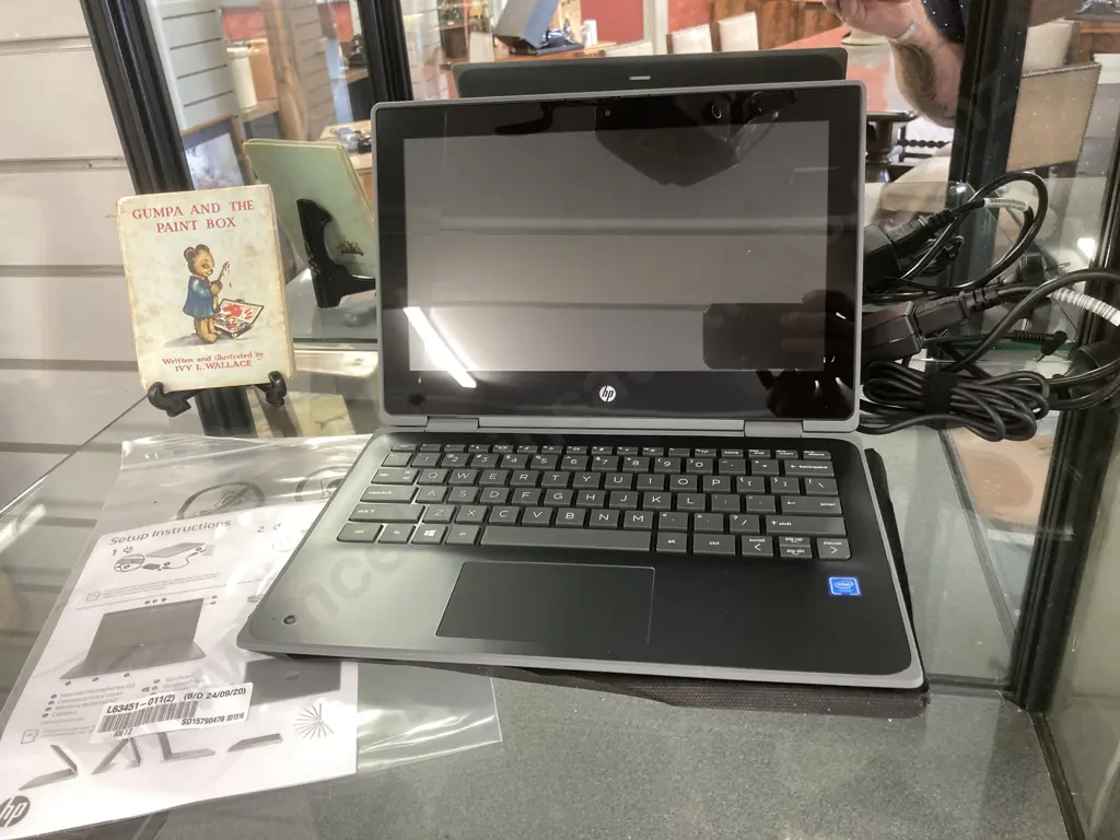 New HP Probook x360 11 G5 Edu Flip Laptop 11.6" HD AG IPS 220nits Touch Intel Celeron N4020 4GB 64GB eMMC Win10Pro Image 1++