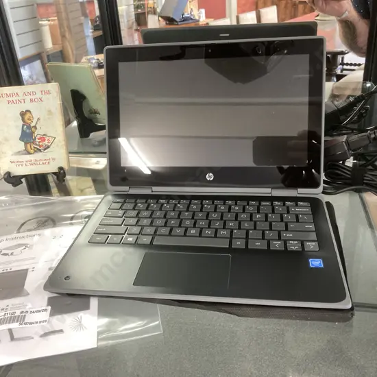 New HP Probook x360 11 G5 Edu Flip Laptop 11.6" HD AG IPS 220nits Touch Intel Celeron N4020 4GB 64GB eMMC Win10Pro