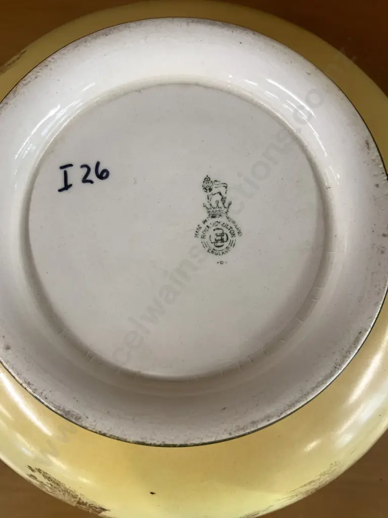 Royal Doulton Shakespeare Series Ware Salad Bowl 'Rosalind', D3746, 10 x 30cm Image 1++