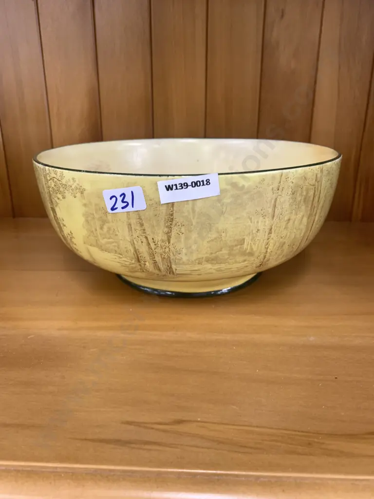 Royal Doulton Shakespeare Series Ware Salad Bowl 'Rosalind', D3746, 10 x 30cm Image 1++