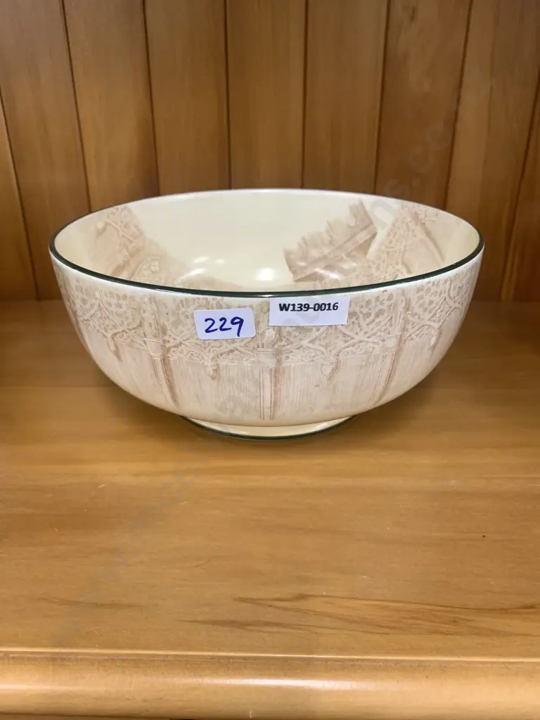 Royal Doulton Shakespeare Series Ware 'Wolsey' Salad Bowl, D3746, 10 x 30cm Image 1++