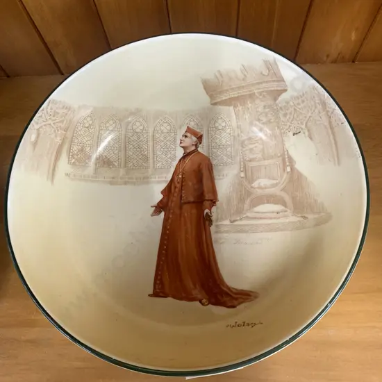 Royal Doulton Shakespeare Series Ware 'Wolsey' Salad Bowl, D3746, 10 x 30cm
