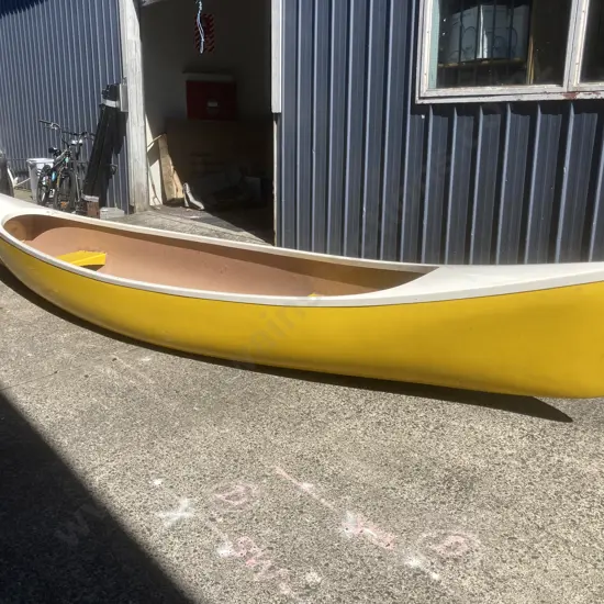 4 Metre Fibreglass Canoe, Riverlake, B.J Witton, Auckland
