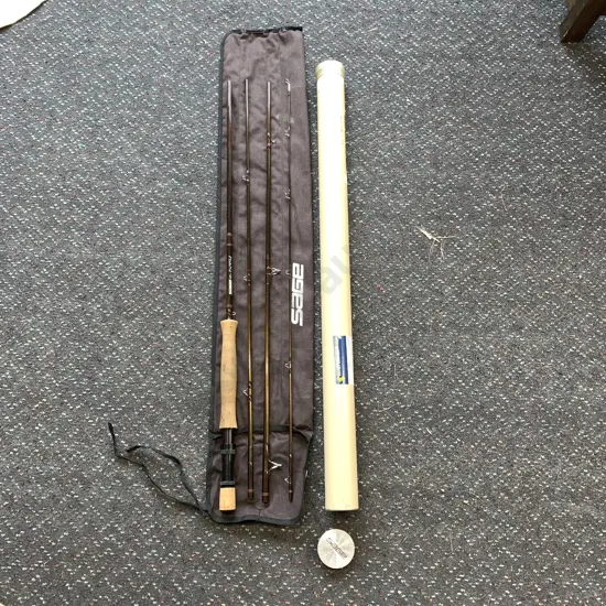 Sage RPL Plus 796-4 Graphite III No 7 line, 9 foot 6" Rod with bag and tube