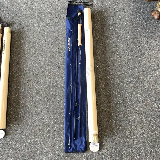 Sage RPLXi 1090-3 Graphite III No 10 line 9 foot Rod with bag and tube