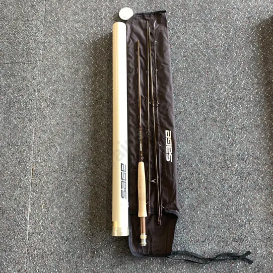 Sage RPL+ 590-4 Graphite III no 5 line 9 foot Rod with bag and tube