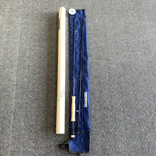 Sage RPLXi 896-3 Graphite III No 8 line 9 foot 6" Rod with bag and tube
