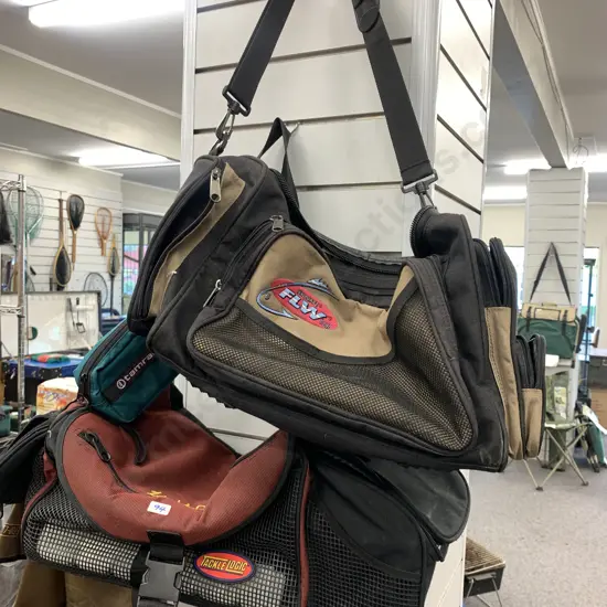 Carry Bags x 2. 1 x Tackle Logic, 1 x Wal Mart FLW Tour