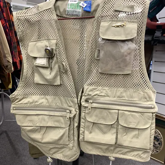Labanu Outfitters Fly Fishing Mesh Vest. Size XL