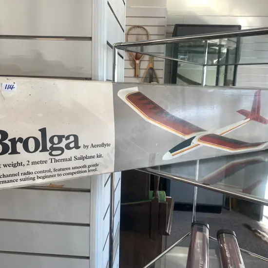 Brolga by Aeroflyte Light Weight, 2 Metre Thermal Sailplane Kit