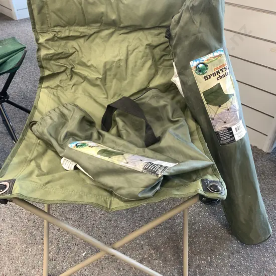 Folding Sports Chair "Ozark Trail" x 2, green