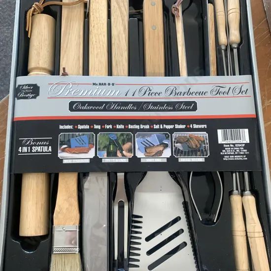 11 Pce BBQ Tool Set