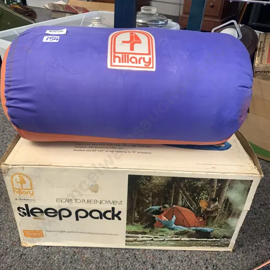 Hillary Sleep Pack. Water Proof down with drawstring x 2