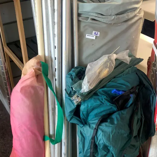 Selection of Tents and Poles (af)