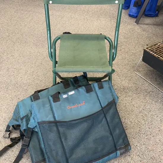 Masters '2000' Foldup Chair with Great Land Fold Out Cushion x 2 (Sold As 0806)