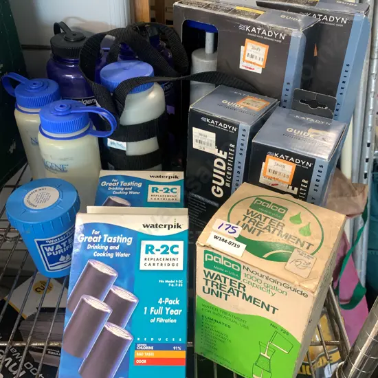 Katadyn Camping Water Micro Filter, Filters, Water Treatment unit, plastic bottles etc