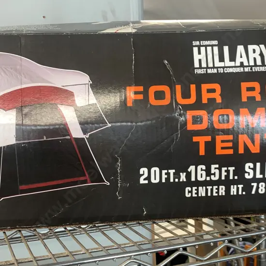 Sears Sir Edmund Hillary Four Room Dome Tent, 20' x 16.5' In Box