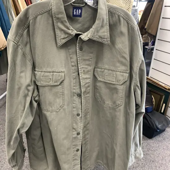 Gap Khaki Shirt. Size XL