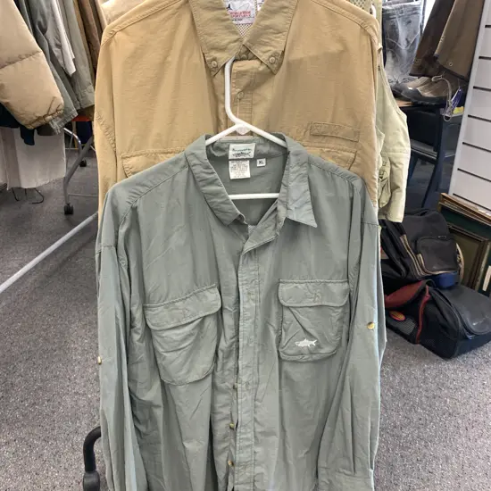 Shirts x 2. 1 x Worldwide Sportsman Size XL. 1 x Tarpon Wear Size XL