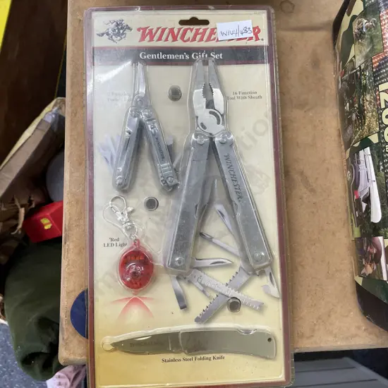 Winchester Gentlemen's Gift Multi tool set. As new in original packaging