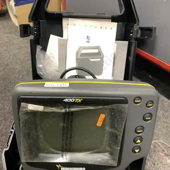 Humminbird 400TX Fishfinder In Portable Case