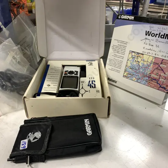 Garmin GPS 45, GPS Freshmap & Garmin World Map