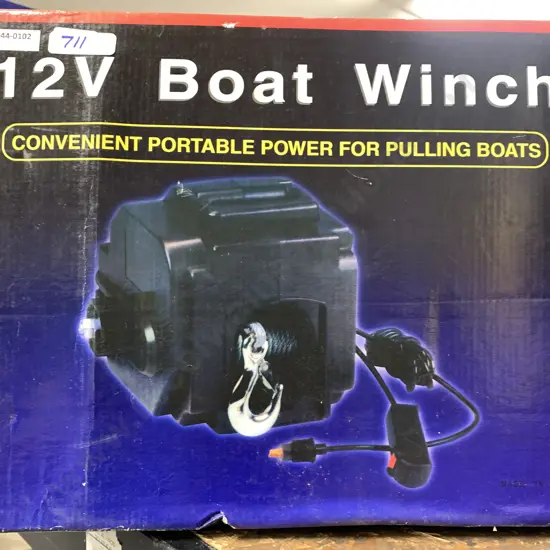 12V Boat Winch