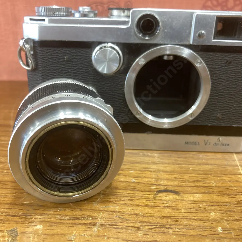 1950's Canon VT de luxe 35mm Rangefinder Camera With Canon 50mm f:1.8 Rangefinder Lens Etc, #553144 (AF Condition) Image 1++